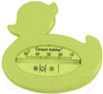 Детский термометр для ванны Canpol Уточка 2/781 (зеленый)