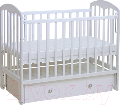 Детская кроватка Фея 382 (белый)