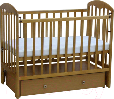 Детская кроватка Фея 382 (медовый)