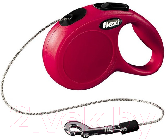 Поводок-рулетка Flexi New Classic Cat FLX162 3м (красный)