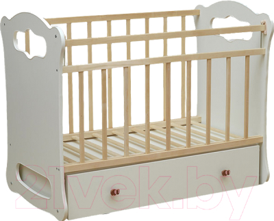 Детская кроватка VDK Bianсa (белый)