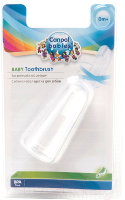 Изображение товара Зубная щетка для новорожденных Canpol 9/117