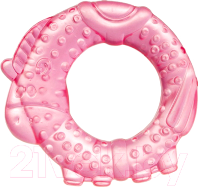 Прорезыватель для зубов Canpol Лошадка / 2/007 (розовый)