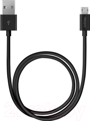Кабель Deppa USB - USB-micro / 72213 (черный)