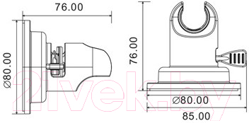 Душевой держатель Gerhans K24016