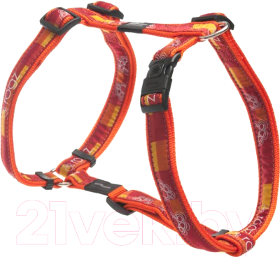 

Шлея Rogz, Jelly Tuigje Tango Paws 11мм / RSJ01BQ