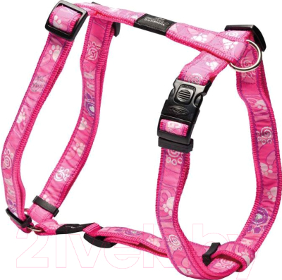 

Шлея Rogz, Beach Bum Tuigje Pink Paw 20мм / RSJ03CA