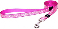 

Поводок Rogz, Lapz Trendy Lijn Lang Pink Bones XS 8мм / RHLL520K