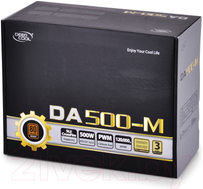 Блок питания для компьютера Deepcool DA-500-M (DP-BZ-DA500-MFM2)