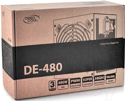Блок питания для компьютера Deepcool DE-480 (DP-DE480-BK)