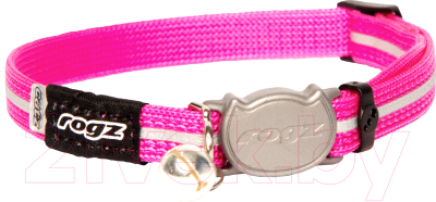 Ошейник Rogz AlleyCat Halsband XS 8мм / RCB216K (розовый)