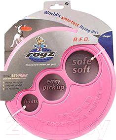 Игрушка для собак Rogz Flying Object / RRF02K (розовый)
