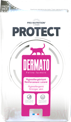 Сухой корм для кошек Flatazor Protect Dermato (0.4кг)