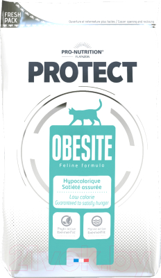 Сухой корм для кошек Flatazor Protect Obesite (0.4кг)