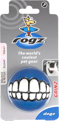 Игрушка для животных Rogz Grinz Large / RGR04B (синий)