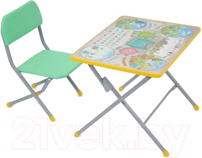 Комплект мебели с детским столом Фея Досуг 101 Монстрики