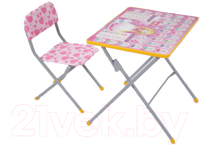 Комплект мебели с детским столом Фея Досуг 301 Принцесса