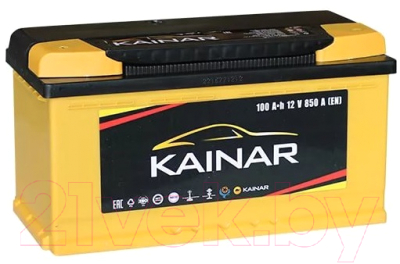 Автомобильный аккумулятор Kainar R+ / 100 10 14 02 0121 08 11 0 L (100 А/ч)