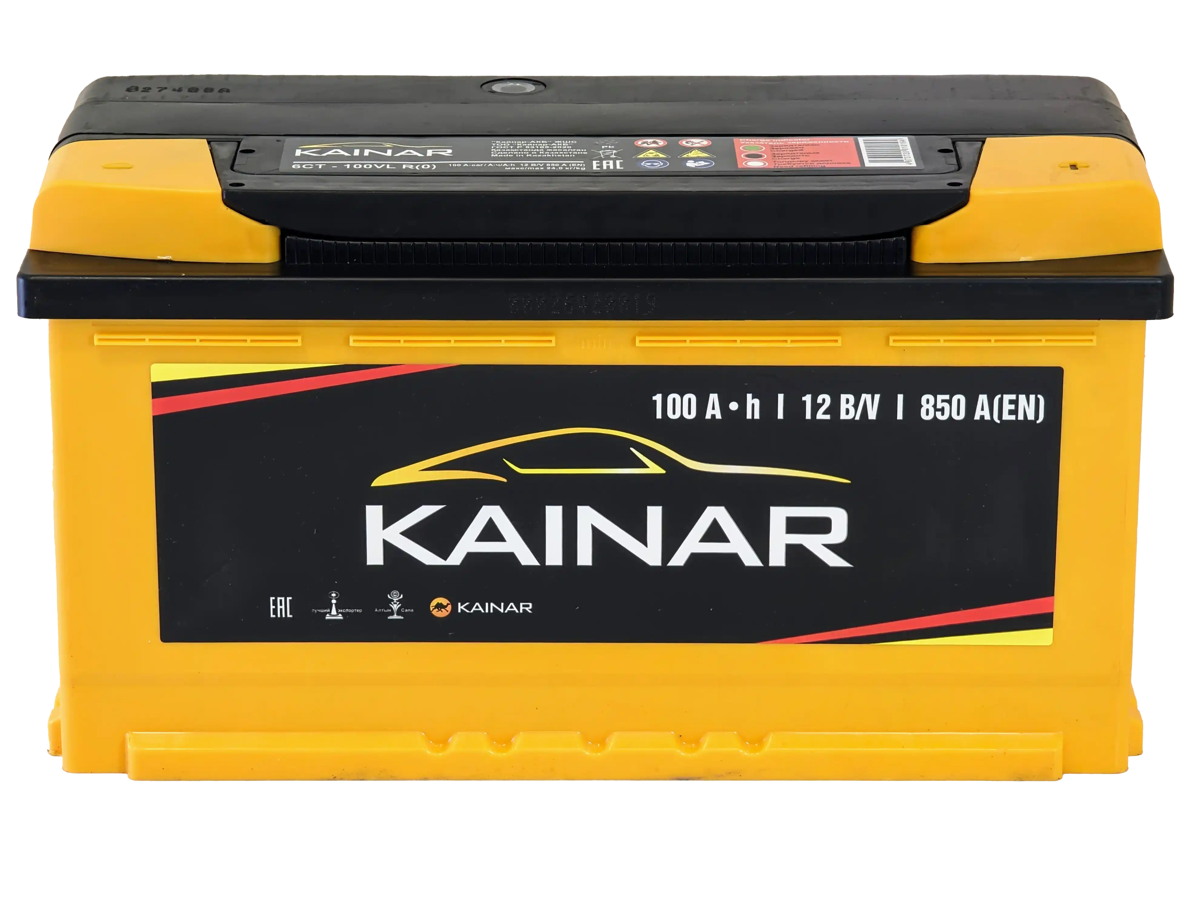 Автомобильный аккумулятор Kainar R+ / 100 10 14 02 0121 08 11 0 L (100 А/ч) — фото 3