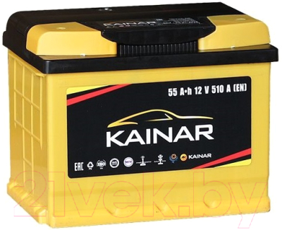 Автомобильный аккумулятор Kainar R+ / 055 13 29 02 0121 08 11 0 L (55 А/ч)