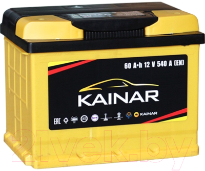 Автомобильный аккумулятор Kainar R+ / 060 13 29 02 0121 08 11 0 L (60 А/ч)