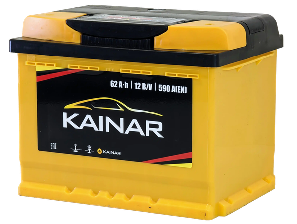 Автомобильный аккумулятор Kainar R+ / 062 13 29 02 0121 10 11 0 L (62 A/ч)