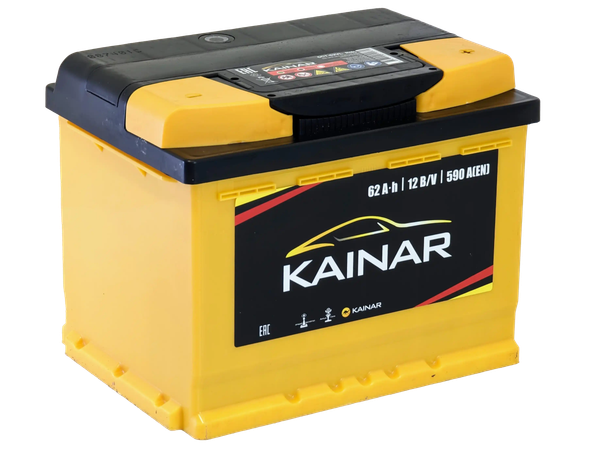 Автомобильный аккумулятор Kainar R+ / 062 13 29 02 0121 10 11 0 L (62 A/ч)