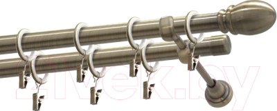 

Карниз для штор Gardinia, Пар 2хр D19 / 48-2020319