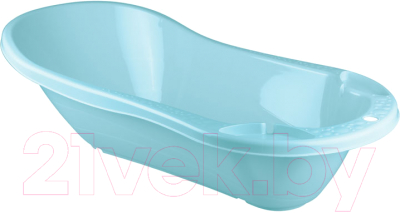 Ванночка детская Пластишка С клапаном для слива воды 431301302 (голубой)