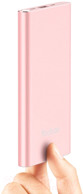 Портативное зарядное устройство Yoobao Air A1 (розовое золото)