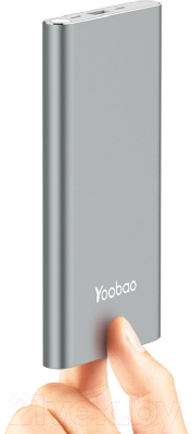 Портативное зарядное устройство Yoobao Air A1 (серый)