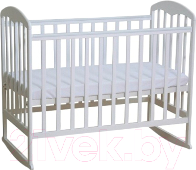 Детская кроватка Polini Kids Simple 323 (белый)
