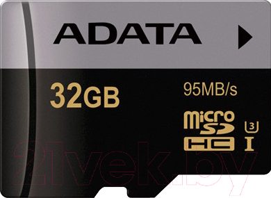 Карта памяти A-data microSDHC UHS-I U3 V30G 32GB (AUSDH32GUI3V30G-RA1)