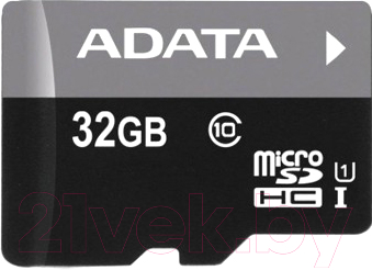 Карта памяти A-data microSDHC UHS-I (Class10) 32GB (AUSDH32GUICL10-RM3BK)