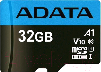 Карта памяти A-data microSDHC UHS-I (Class 10) 32GB (AUSDH32GUICL10A1-R)
