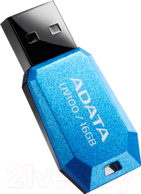 Usb flash накопитель A-data DashDrive UV100 16Gb (AUV100-16G-RBL)