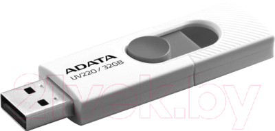 Usb flash накопитель A-data DashDrive UV220 White/Gray 32GB (AUV220-32G-RWHGY)