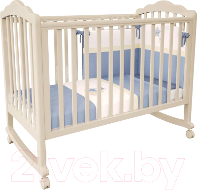 Детская кроватка Polini Kids Classic 621 (бежевый)