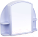 Шкаф с зеркалом для ванной Berossi Орион АС 11808000 (светло-голубой) - 