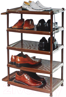 Полка для обуви Berossi АС 14116001 (коричневый)