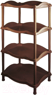 Полка для обуви Berossi Каскад АС 14245000 (шоколадный)