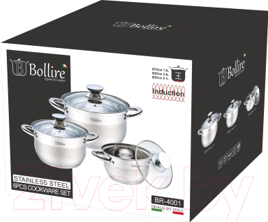 Набор кухонной посуды Bollire BR-4001