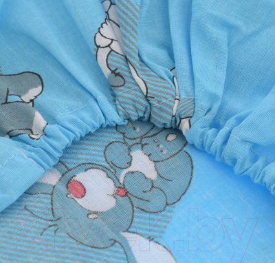 Комплект постельный для малышей Фея Наши друзья 6 (голубой)