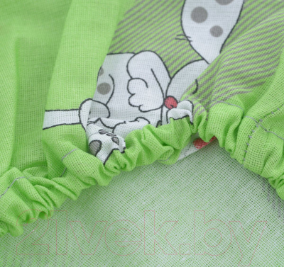 Комплект постельный для малышей Фея Наши друзья 6 (зеленый)