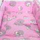 Комплект постельный для малышей Фея Наши друзья 6 (розовый) - 