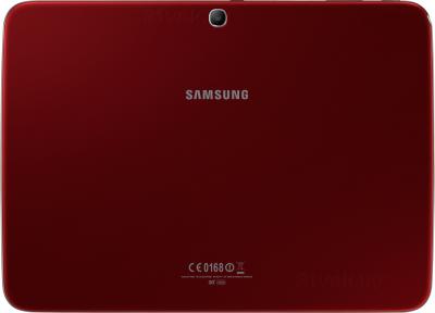 Планшет Samsung Galaxy Tab 3 10.1 GT-P5200 (16GB 3G Red) - вид сзади