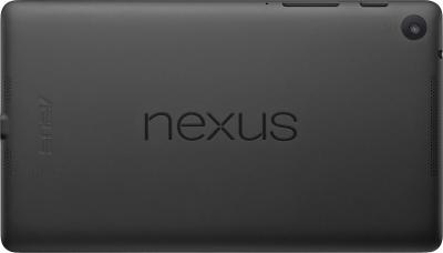 Планшет Asus Nexus 7 16GB (2013) Black - вид сзади