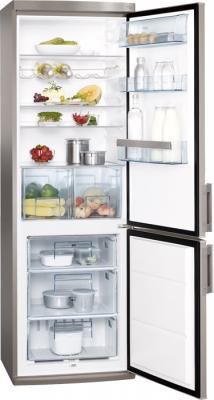Холодильник с морозильником AEG S53600CSS0 - общий вид