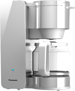 Капельная кофеварка Panasonic NC-DF1WTQ - вид сбоку