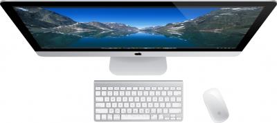 Моноблок Apple iMac 27" 2013 (ME088RS/A) - вид сверху